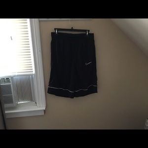 Black Nike shorts